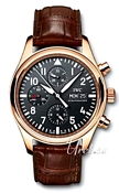 IWC Pilots Classic Black Dial Rose Gold