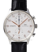 IWC Portuguese Chronograph Silver Dial