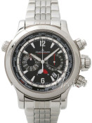 Jaeger LeCoultre Master Compressor Geographic � Black Dial Steel