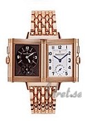 Jaeger LeCoultre Reverso Duoface � Silver/Black Dial Rose Gold �