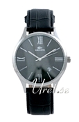 Lacoste Classic Black Dial Black Leather