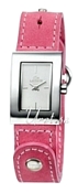 Lacoste Club White Dial Pink Leather
