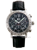 Maurice Lacroix Masterpiece Flyback Black Dial