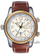 Maurice Lacroix Masterpiece Reveil Globe Silver Dial Leather