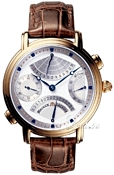 Maurice Lacroix Masterpiece Retrograde Double Silver Dial Rose G