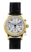 Mont Blanc Star Automatic Chronograph Yellow Gold Silver Dial