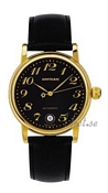 Mont Blanc Star Automatic Yellow Gold Black Dial