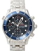 Omega Seamaster Chronograph Blue Dial Bracelet