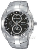 Seiko Arctura Black Dial Bracelet