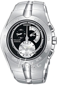 Seiko Arctura Kinetic Chronograph Large Bezel Black