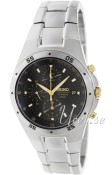 Seiko Chronograph Black Dial Bracelet Titanium