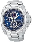 Seiko Velatura Blue Dial Chronograph