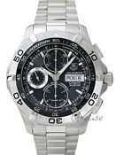 TAG Heuer Aquaracer Chronograph Black Dial Bracelet