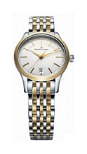 Maurice Lacroix Les Classiques Ladies Date Sølv/Belagd, gult gul Maurice Lacroix Les Classiques Ladies Date Sølv/Belagd, gult gul