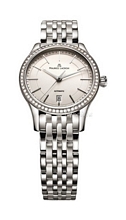 Maurice Lacroix Les Classiques Ladies Date Sølv/Stål Ø33 mm Maurice Lacroix Les Classiques Ladies Date Sølv/Stål Ø33 mm