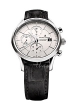Maurice Lacroix Les Classiques Chronographe S�lv/L�r �41 mm