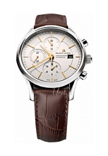 Maurice Lacroix Les Classiques Chronographe S�lv/L�r �41 mm