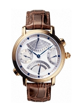 Maurice Lacroix Masterpiece Retrograde Double Silver Dial Rose G