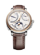 Maurice Lacroix Masterpiece Lune Retrograde S�lv/L�r �43 mm