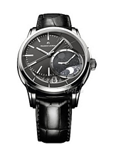 Maurice Lacroix Pontos Black Dial Leather Maurice Lacroix Pontos Black Dial Leather