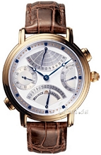 Maurice Lacroix Masterpiece Retrograde Double Silver Dial Rose G