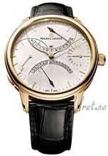 Maurice Lacroix Masterpiece Retrograde Rose Gold Silver Dial