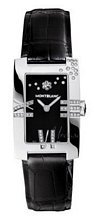Montblanc Profile Lady Elegance Diamonds Steel Black Dial Montblanc Profile Lady Elegance Diamonds Steel Black Dial