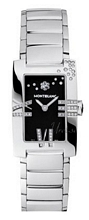 Montblanc Profile Lady Elegance Diamonds Steel Black Dial Montblanc Profile Lady Elegance Diamonds Steel Black Dial