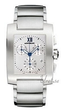 Mont Blanc Profile XL Chronograph Steel Silver Dial
