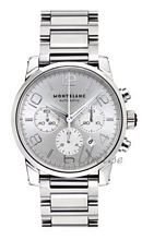 Montblanc Timewalker Automatic Chronograph Steel Silver Dial