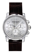 Montblanc Timewalker Automatic Chronograph Steel Silver Dial