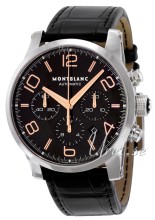Montblanc Timewalker Automatic Chronograph Steel Black Dial