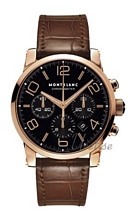 Montblanc Timewalker Automatic Chronograph Rose Gold Black Dial