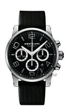 Montblanc Timewalker Automatic Chronograph Steel Black Dial