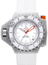 Omega Seamaster Diver Ploprof White Dial Rubber Strap Omega Seamaster Diver Ploprof White Dial Rubber Strap