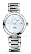 Omega Ladymatic MOP, White Dial Bracelet
