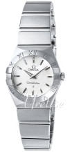 Omega Constellation Brushed 24 mm Steel MOP Dial