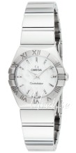 Omega Constellation Polished 24 mm Steel MOP Dial