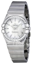 Omega Constellation Brushed 27 mm Steel MOP Dial Omega Constellation Brushed 27 mm Steel MOP Dial