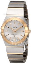 Omega Constellation Brushed 27 mm Yellow Gold Steel Silver Dial Omega Constellation Brushed 27 mm Yellow Gold Steel Silver Dial