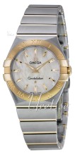 Omega Constellation Brushed 27 mm Yellow Gold Steel MOP Dial Omega Constellation Brushed 27 mm Yellow Gold Steel MOP Dial