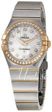 Omega Constellation Brushed 27 mm Rose Gold Steel MOP Dial Omega Constellation Brushed 27 mm Rose Gold Steel MOP Dial
