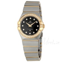 Omega Constellation Brushed 27 mm Rose Gold Steel Brown Dial Omega Constellation Brushed 27 mm Rose Gold Steel Brown Dial