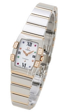 Omega Constellation Quadrella Two Tone MOP Dial Omega Constellation Quadrella Two Tone MOP Dial