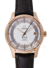 Omega De Ville Hour Vision Silver Dial Rose Gold Leather Omega De Ville Hour Vision Silver Dial Rose Gold Leather