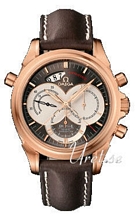 Omega De Ville Rattrapante Rose Gold Brown Dial Omega De Ville Rattrapante Rose Gold Brown Dial