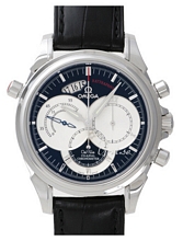 Omega De Ville Co-Axial Rattrapante Black Omega De Ville Co-Axial Rattrapante Black