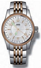 Oris Aviation Big Crown Pointer Date Two Tone Steel/Gold Silver Oris Aviation Big Crown Pointer Date Two Tone Steel/Gold Silver
