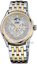 Oris Culture Artelier Complication Steel/Gold Silver Dial Oris Culture Artelier Complication Steel/Gold Silver Dial