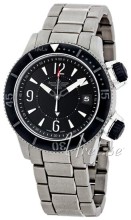 Jaeger LeCoultre Master Compressor Diving Alarm Navy Seals Black